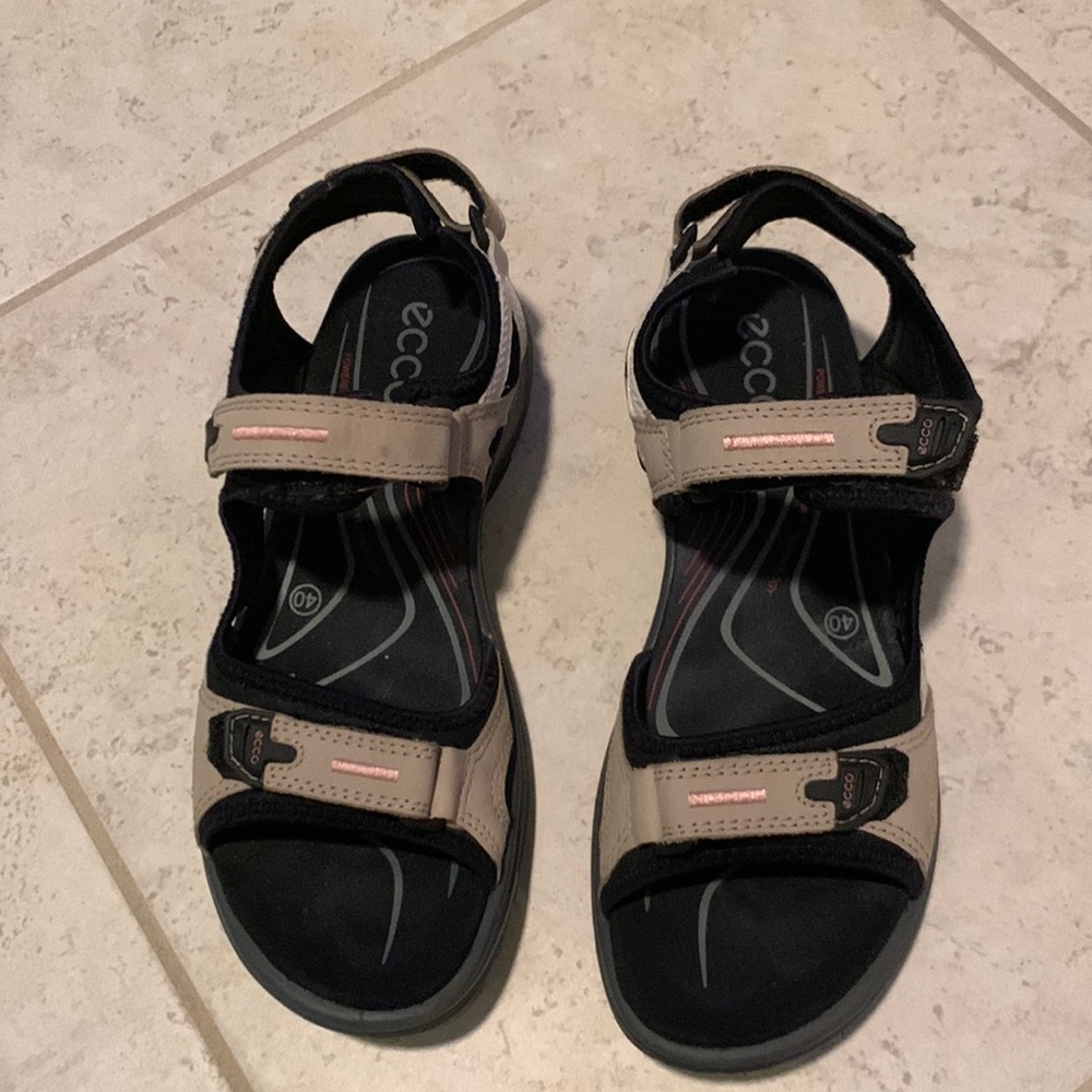 Ecco Yucatan Sandals, size 40.